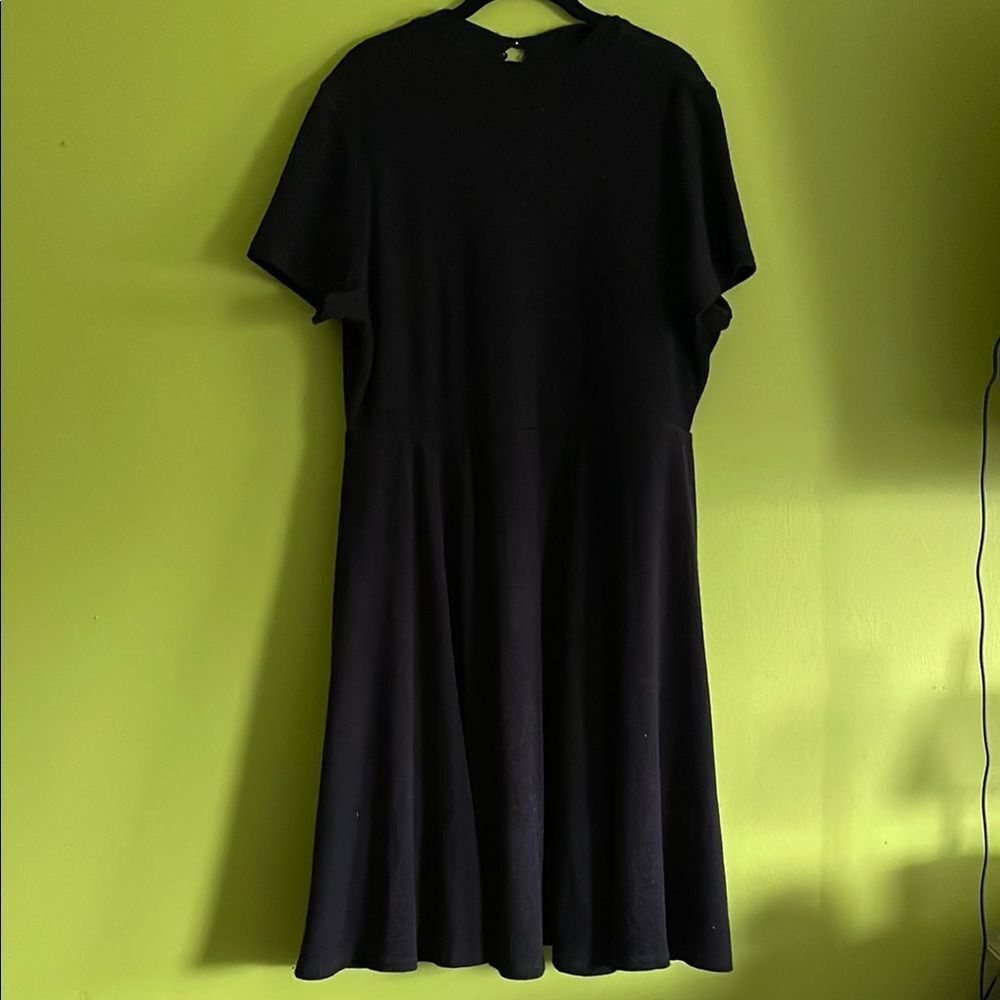 NWT Torrid Classic Black Stretch Midi Dress Torrid Size 2 18/20 2X